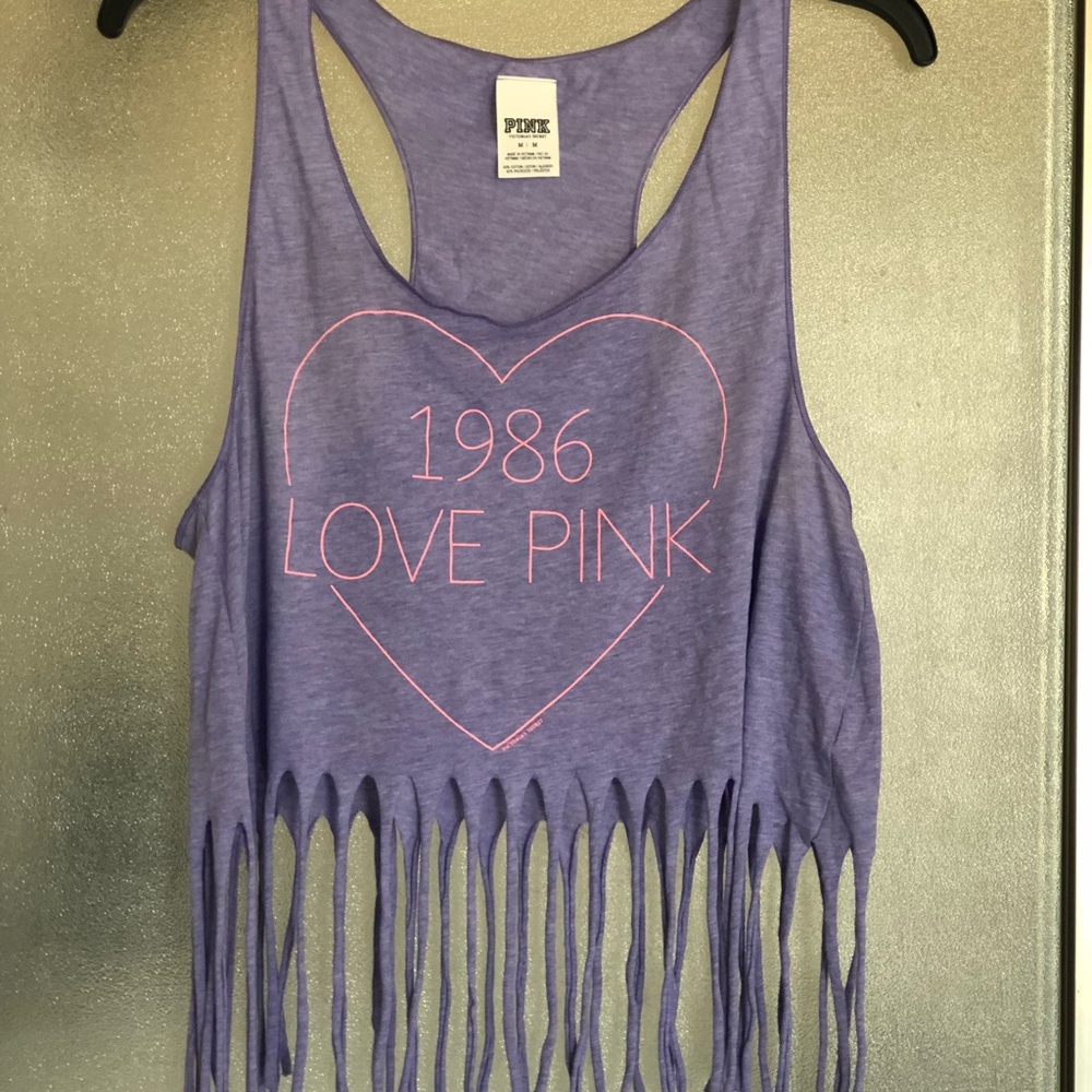 Pink tank top